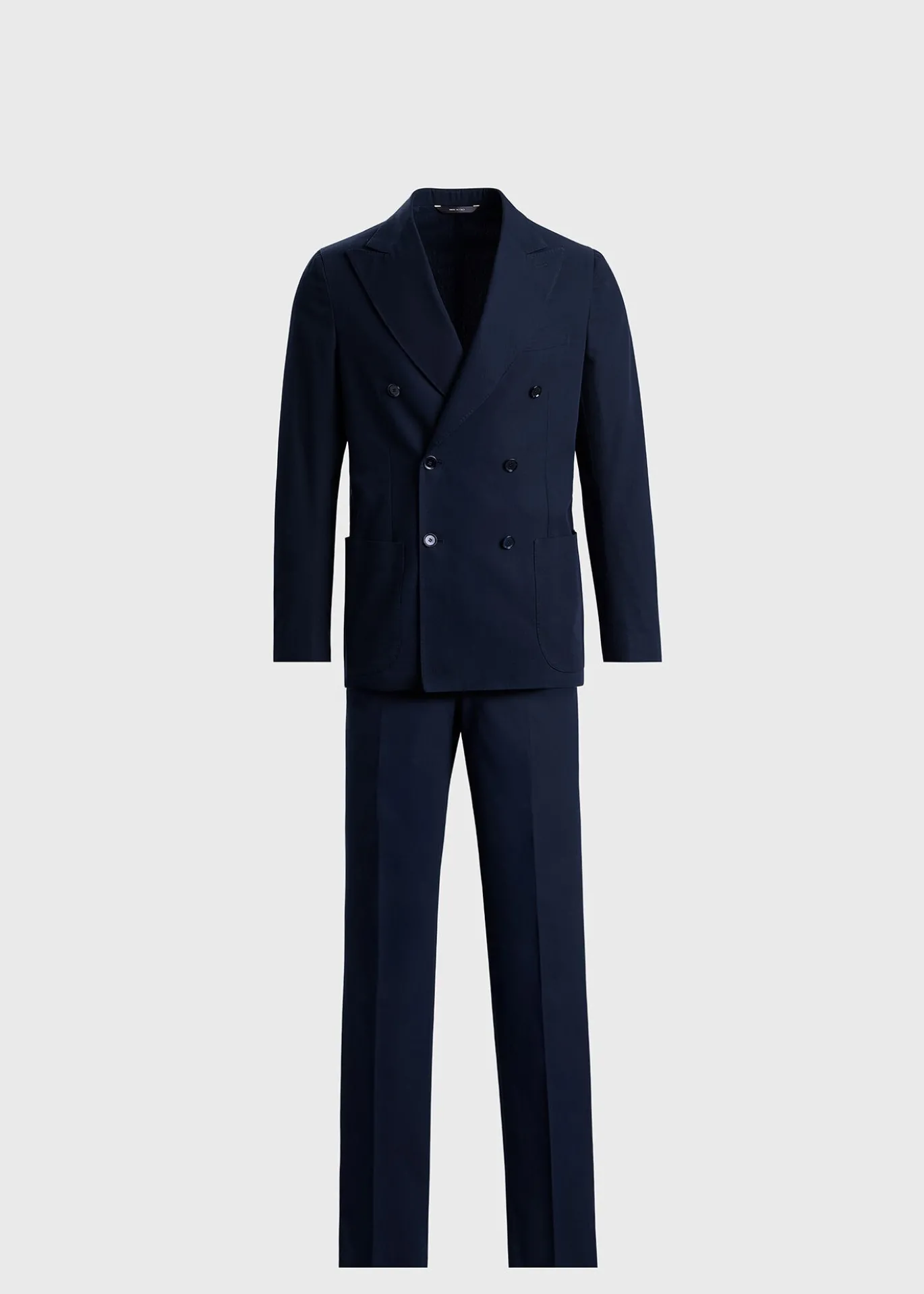 All Year Cotton Double Breasted Suit