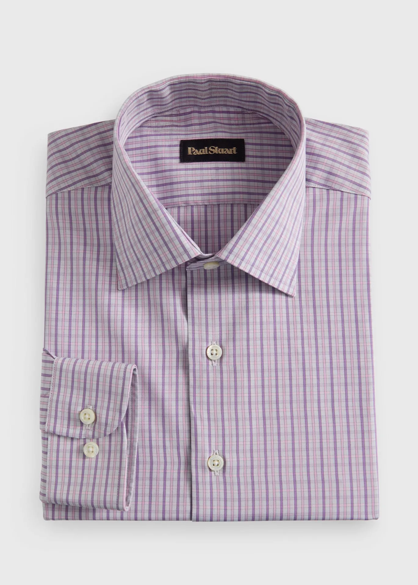 All Year Cotton Plaid Sport Shirt