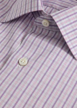 All Year Cotton Plaid Sport Shirt