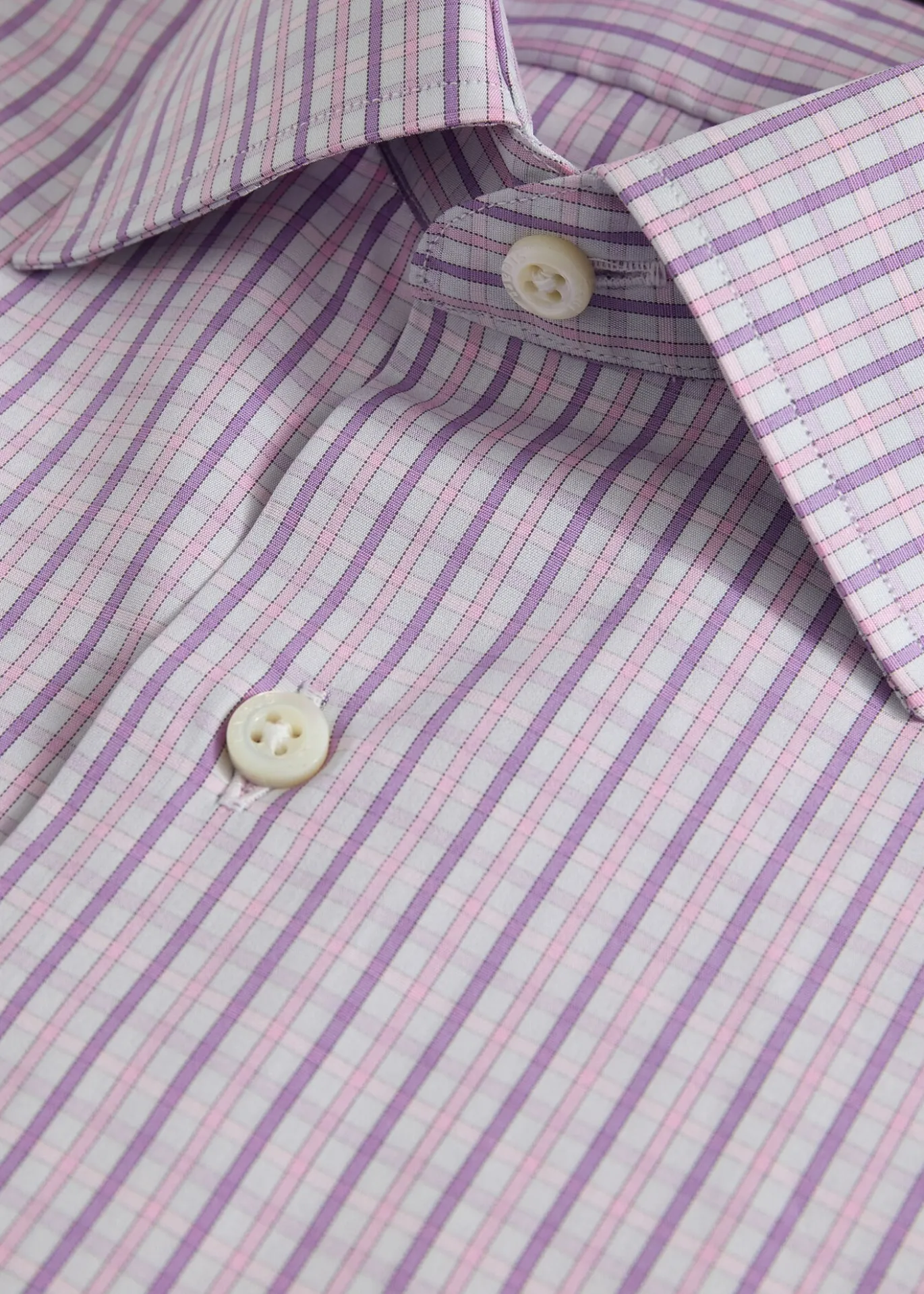 All Year Cotton Plaid Sport Shirt