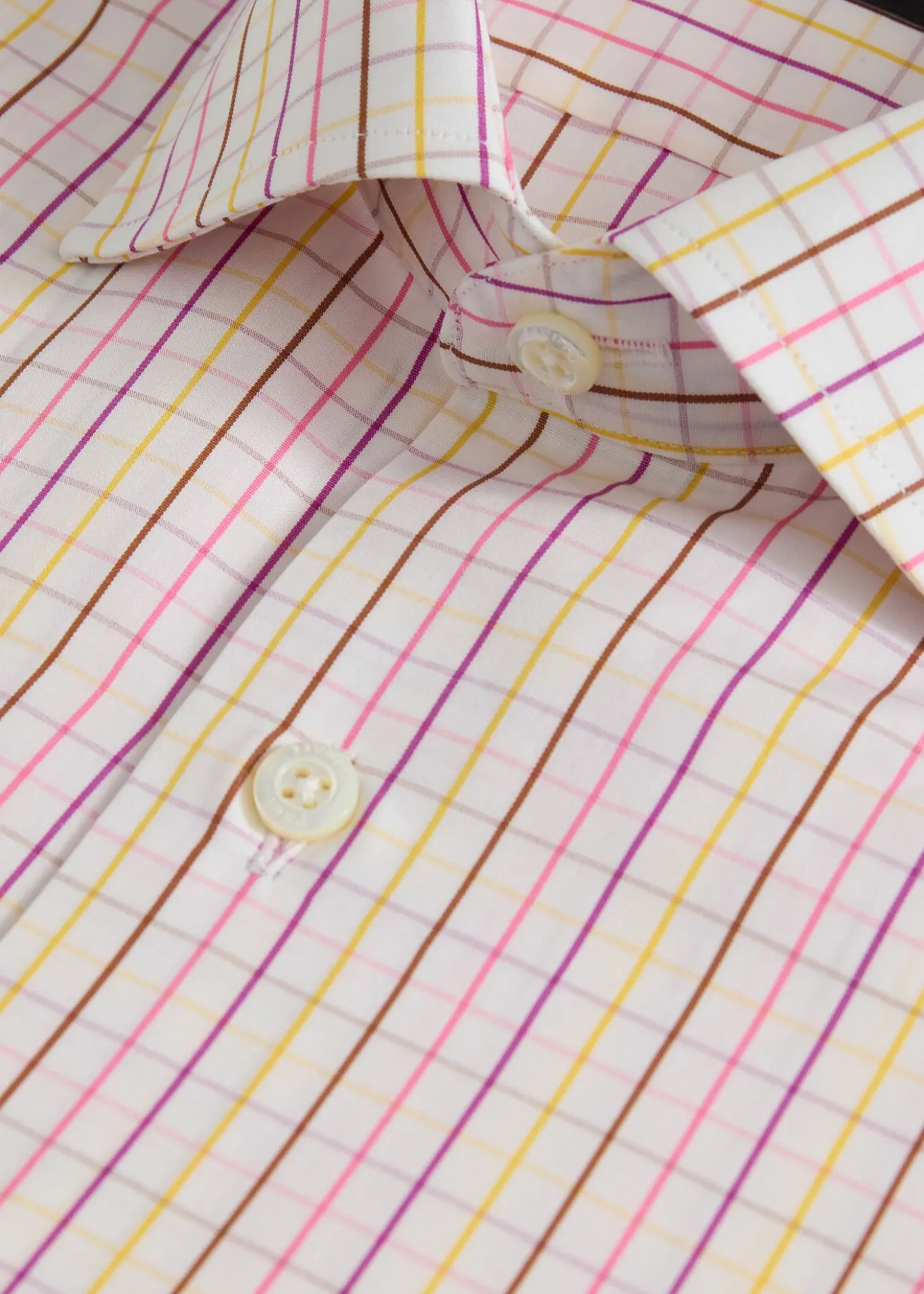All Year Cotton Tattersall Sport Shirt
