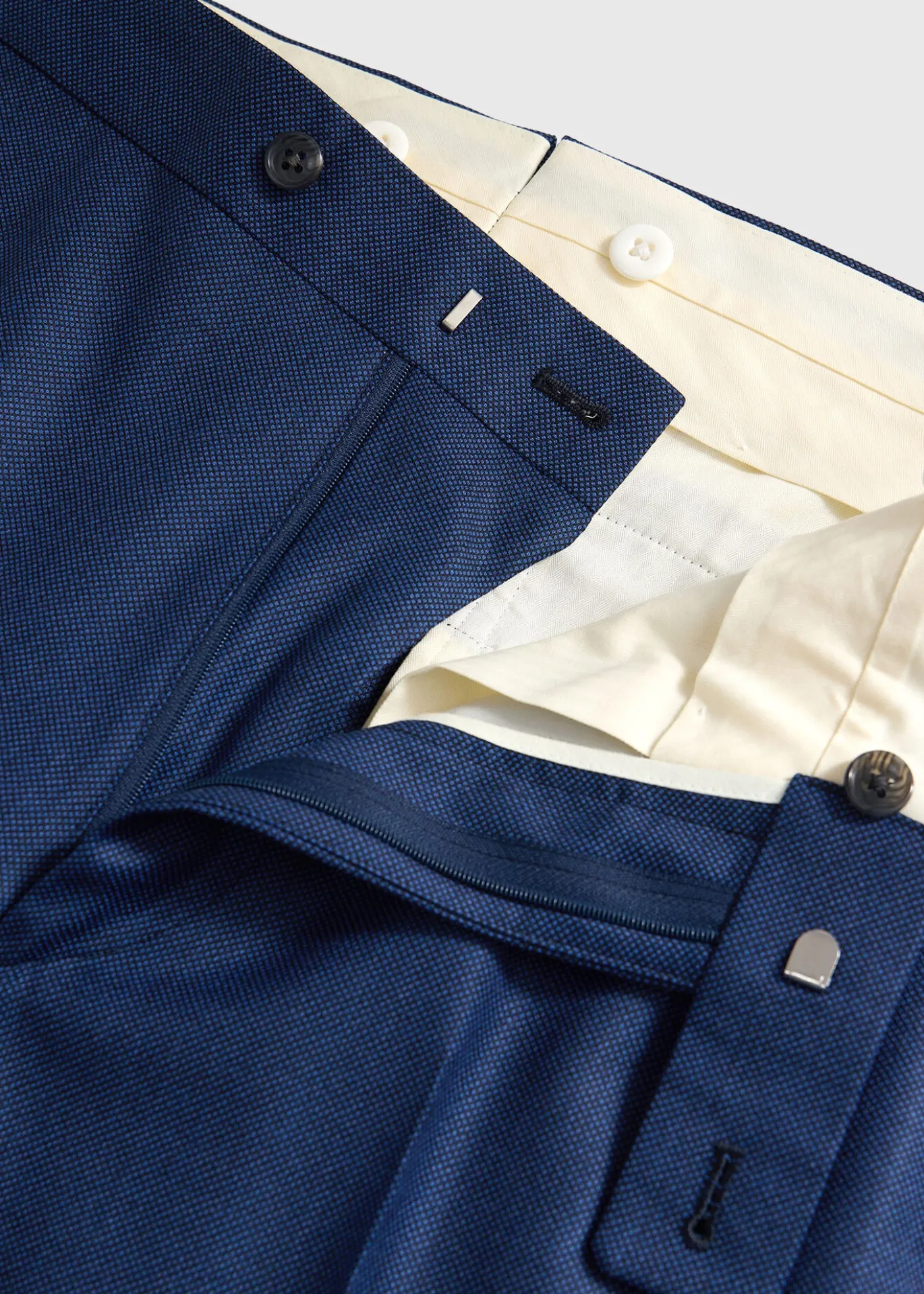 All Year Wool Bird's Eye Suit