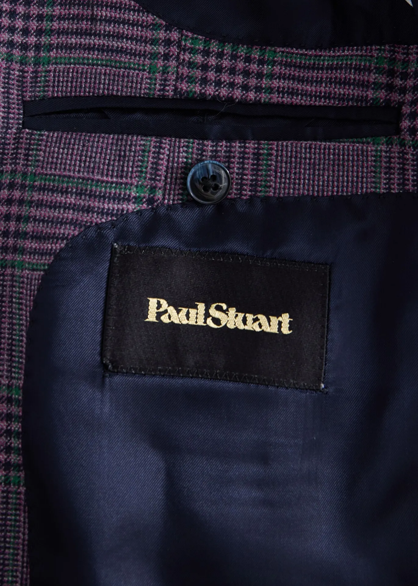All Year Wool & Cashmere Plaid Jacket