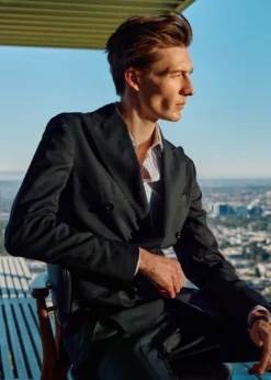 All Year Wool Double Breasted Suit