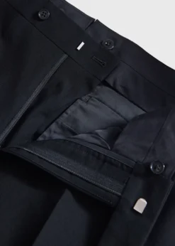 All Year Wool Tuxedo with Satin Notch Lapel