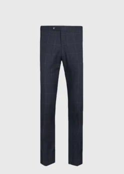 All Year Wool Windowpane Suit