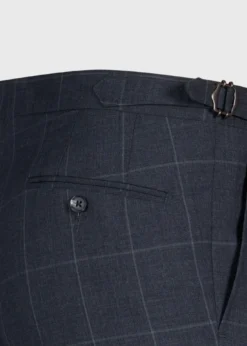 All Year Wool Windowpane Suit