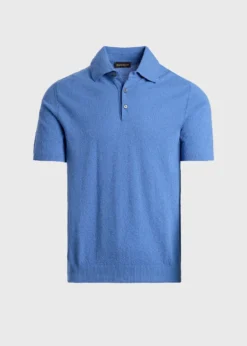 Bouclé Short Sleeve Polo