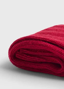 Cashmere Blend Ribbed Sock