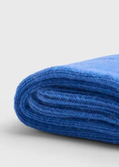 Cashmere Blend Ribbed Sock