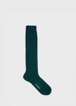 Cashmere Ribbed Sock