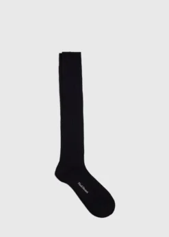 Cashmere Ribbed Sock
