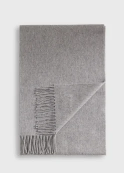 Cashmere Scarf with Man on the Fence Logo