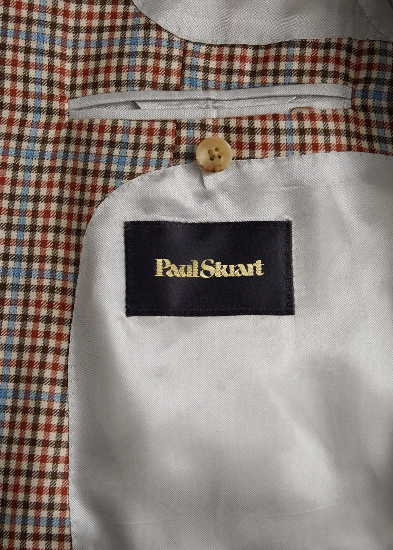 Cashmere & Silk Plaid Jacket