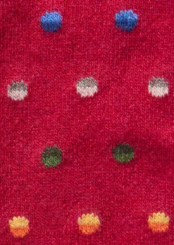 Chunky Colorful Dot Sock