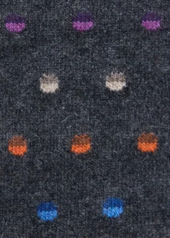 Chunky Colorful Dot Sock
