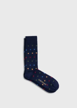 Chunky Colorful Dot Sock