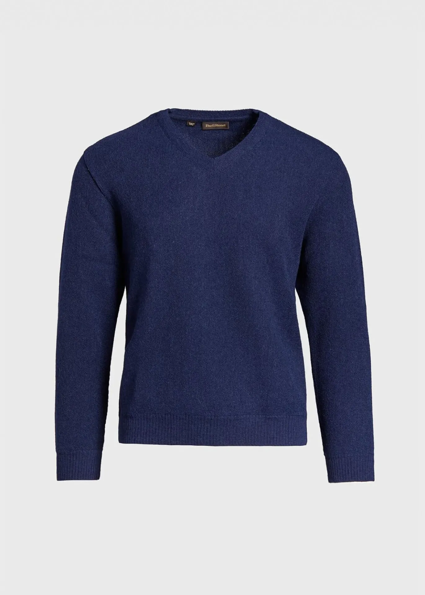 Classic Alpaca Links V-Neck Sweater