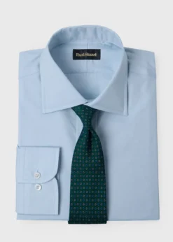 Classic Spread Collar Pinpoint Oxford Dress Shirt