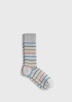 Colorful Striped Summer Sock