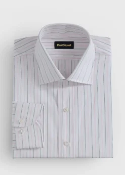 Cotton Deco Stripe Dress Shirt