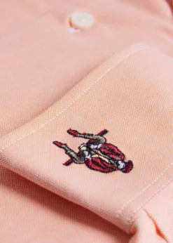 Cotton Oxford Logo Sport Shirt