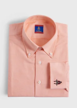 Cotton Oxford Logo Sport Shirt