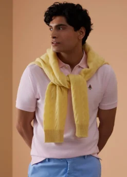 Cotton Pique Logo Polo
