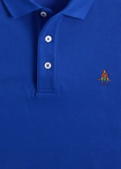 Cotton Pique Logo Polo