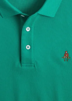 Cotton Pique Logo Polo