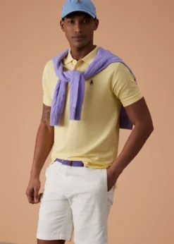 Cotton Pique Logo Polo