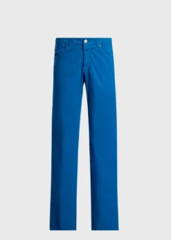 Cotton & Silk Five Pocket Pant
