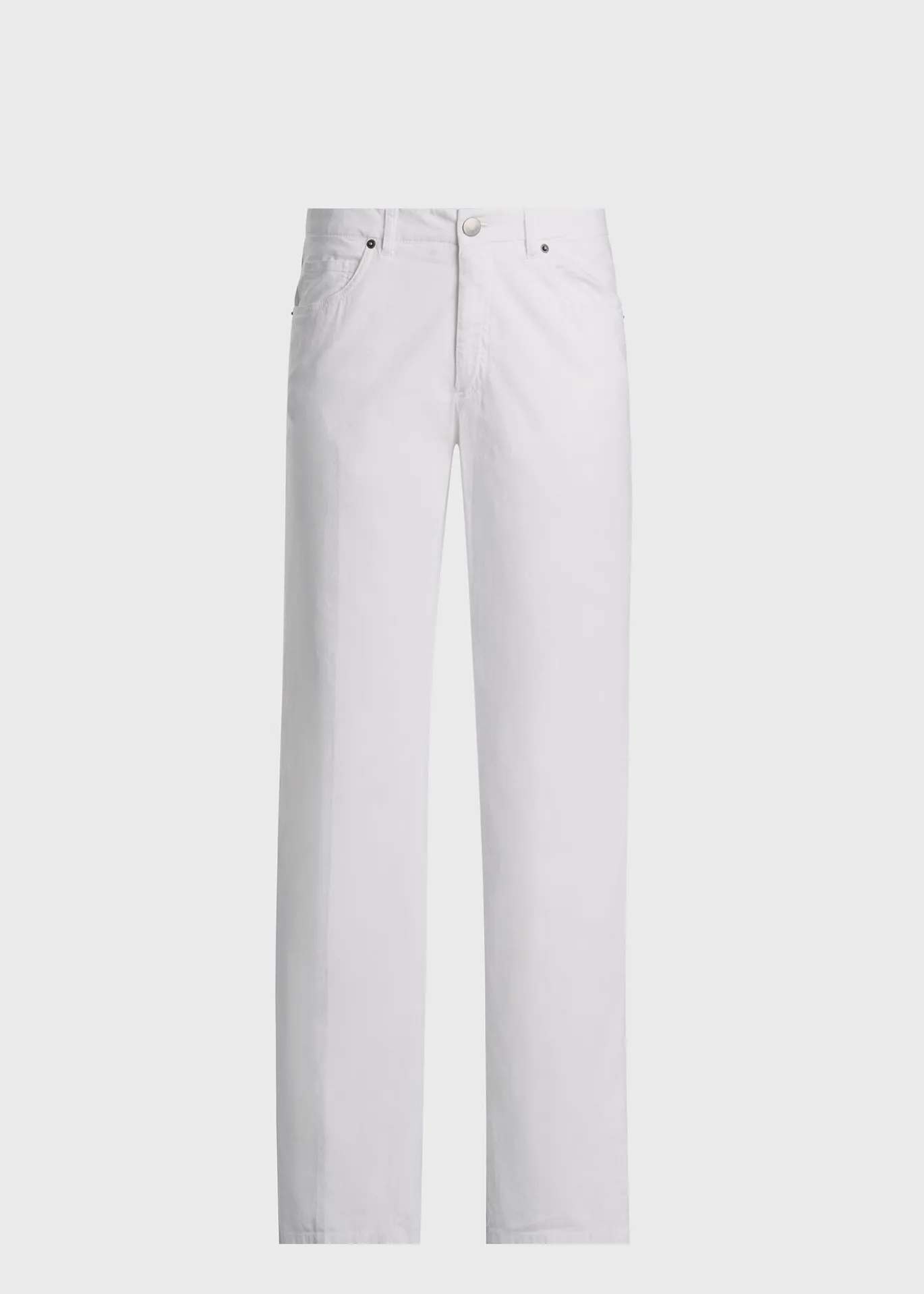 Cotton & Silk Five Pocket Pant