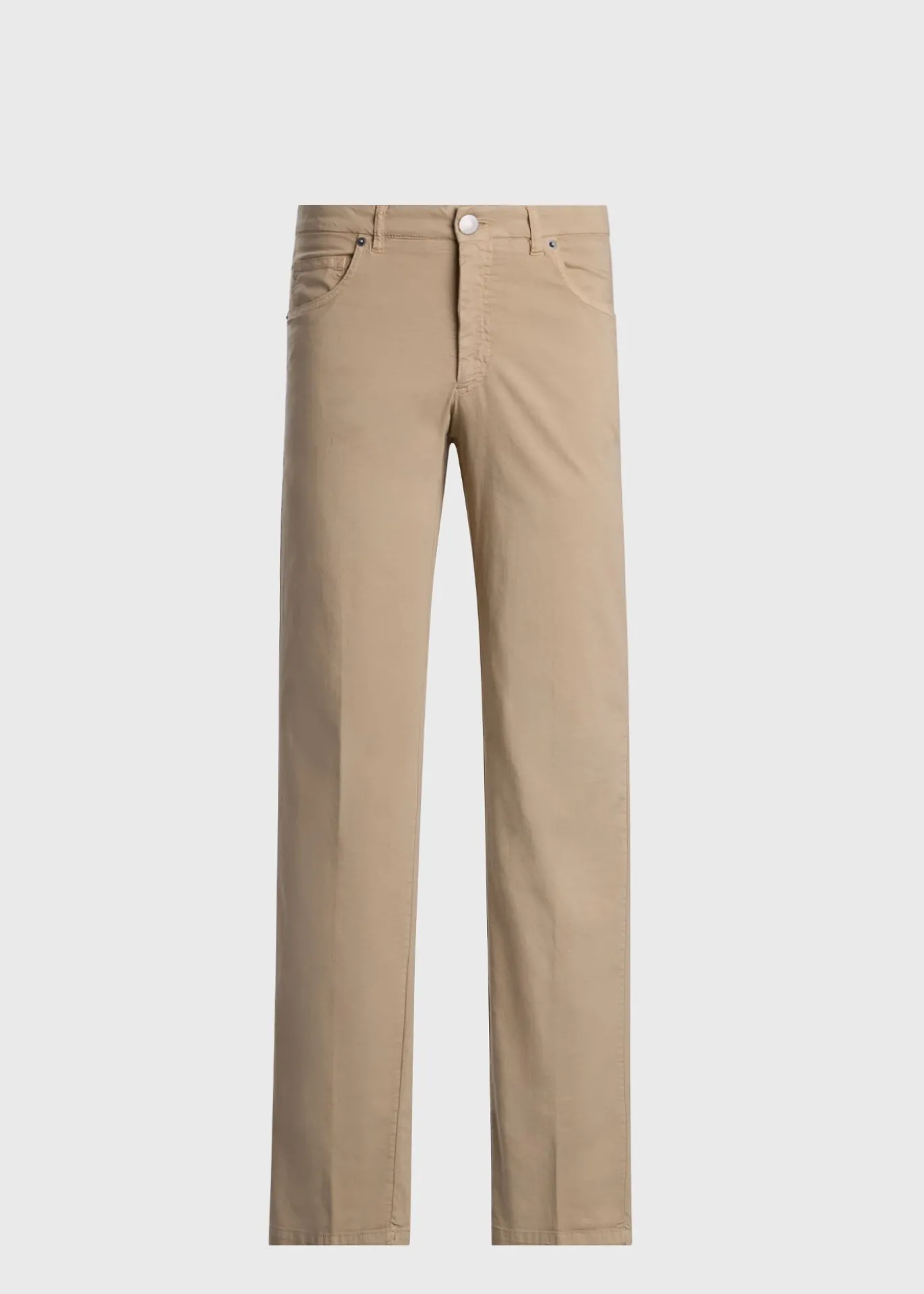 Cotton & Silk Five Pocket Pant