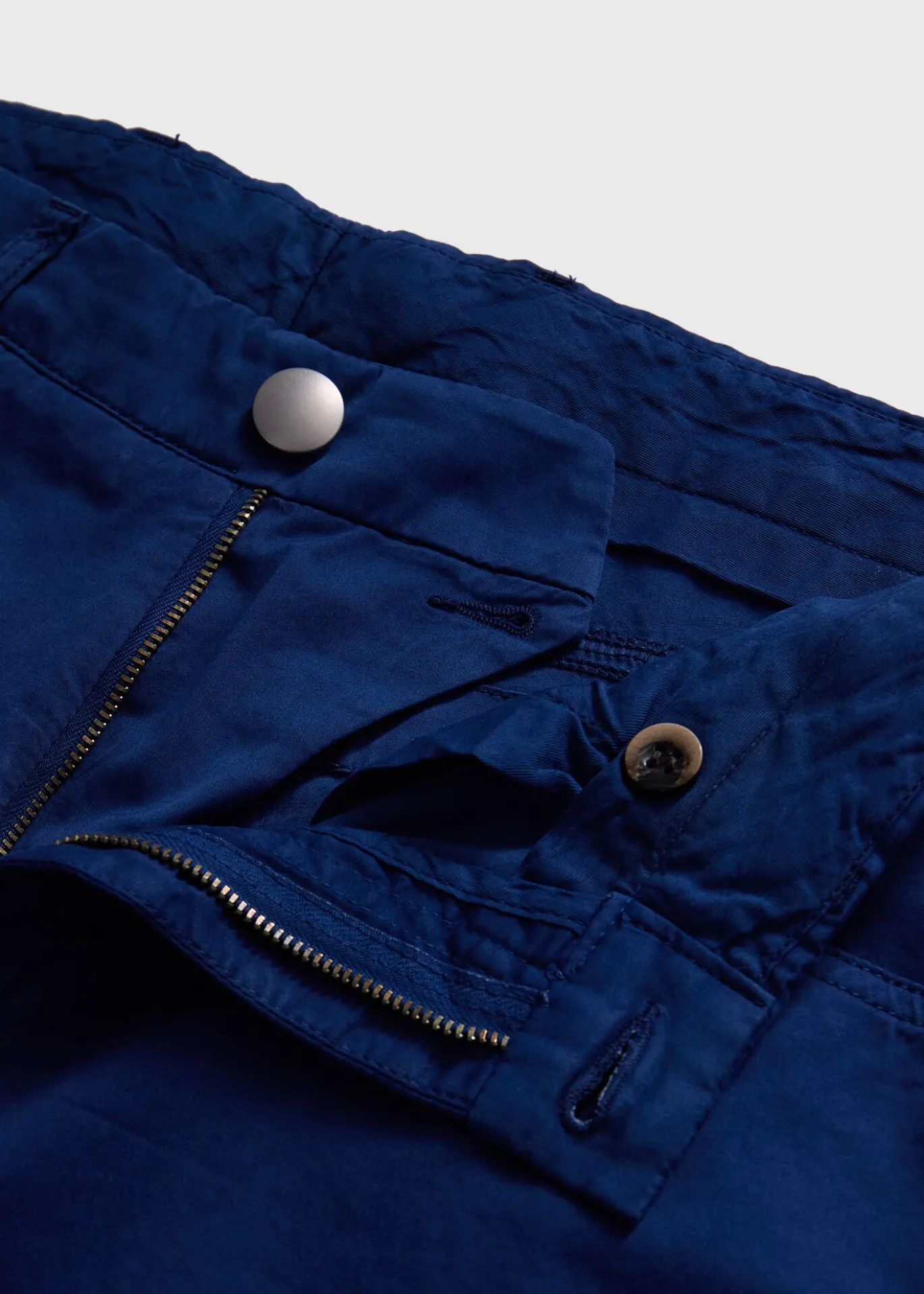 Cotton & Silk Five Pocket Pant
