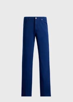 Cotton & Silk Five Pocket Pant