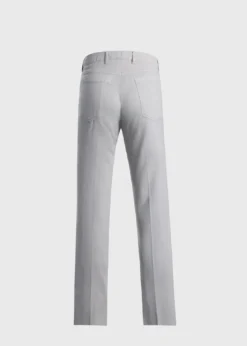 Cotton & Silk Five Pocket Pant