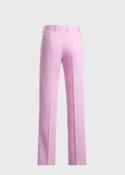 Cotton & Silk Garment Dyed Trouser