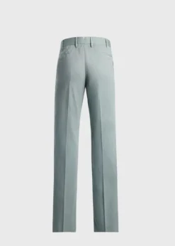 Cotton & Silk Garment Dyed Trouser