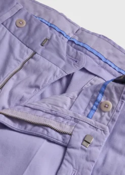 Cotton & Silk Garment Dyed Trouser