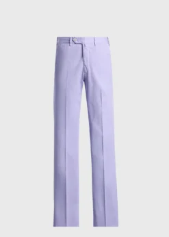 Cotton & Silk Garment Dyed Trouser