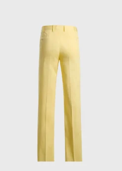 Cotton & Silk Garment Dyed Trouser