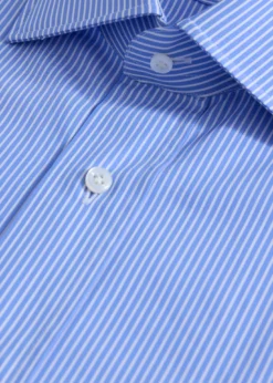 Cotton Stripe Dress Shirt