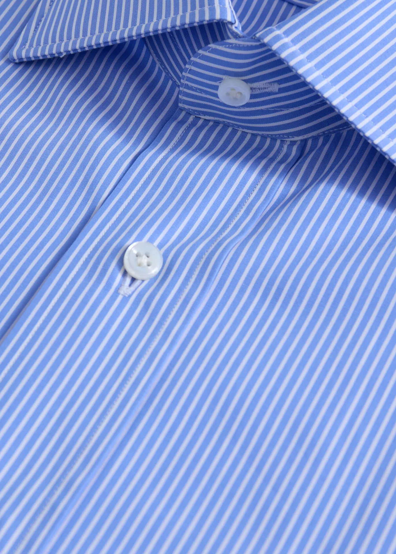 Cotton Stripe Dress Shirt