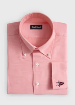 Cotton Twill Logo Sport Shirt