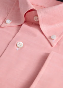 Cotton Twill Logo Sport Shirt
