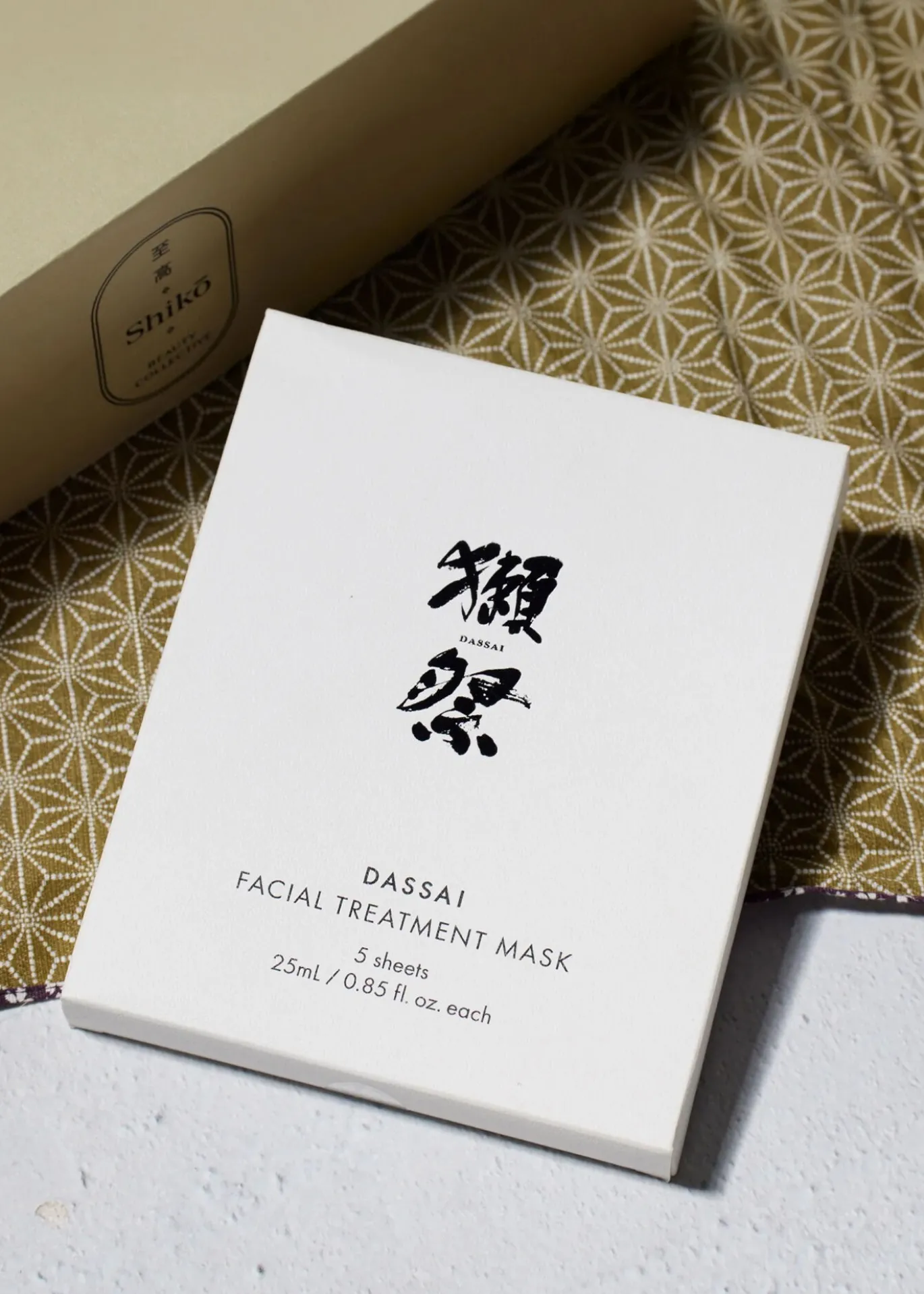 Dassai Facial Mask