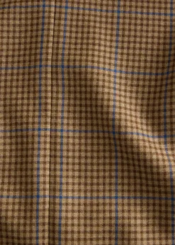 Deco Plaid Wool Jacket