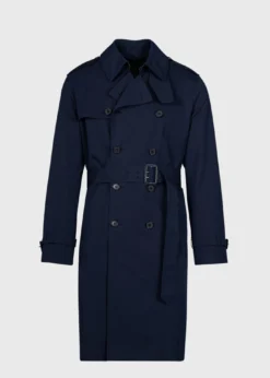 Double Breasted Cotton Trench Coat