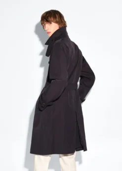 Double Breasted Cotton Trench Coat
